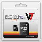   MicroSD HC Card Model V7 MicroSDHC w/ Adapter Sealed 4 Year Warranty