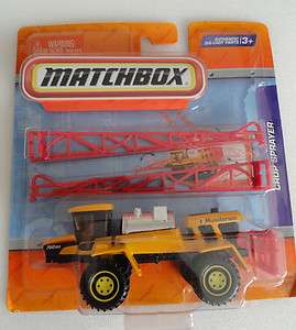 MATCHBOX NEW CROPS SPRAYER REAL WORKING PARTS 027084661453  
