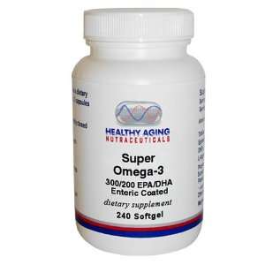 Healthy Aging Nutraceuticals Super Omega 3 300/200 Epa/Dha Enteric 