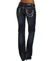 Rock N Roll Cowgirl   Low Rise Boot Cut Jeans Gold Pocket