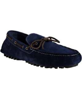Cole Haan navy suede Air Grant loafers  