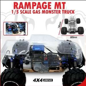    Rampage MT V3 1/5 Scale Gas Monster Truck