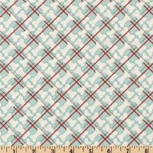  44 Wide True Companions Plaid Teal Fabric By The Yard 