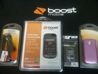 Brand NEW Boost Mobile Samsung Transform M930 SEALED w/ PINK COMBO 