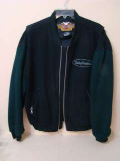 Mens Harley Davidson Jacket Size M CA 03402 Wool Rayon  