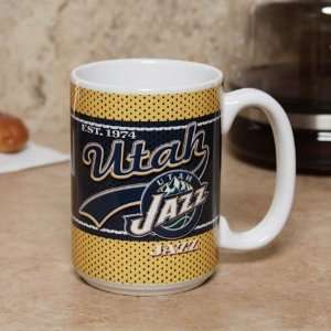  NBA Utah Jazz 15oz. Ceramic Jersey Mug