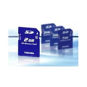  Toshiba High Speed SD 2GB class 4   Retail packaging 