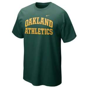  Oakland Athletics Green Nike 2012 Arch T Shirt Sports 