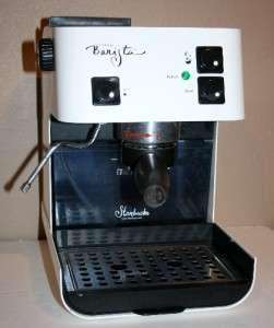 Starbucks Barista espresso machine, SIN 006, White, coffee maker 