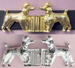 Poodle Dog Buckle and Belt by Mimi Di N  