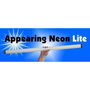  Appearing Neo Light Bulb Small Magic trick neon stage 
