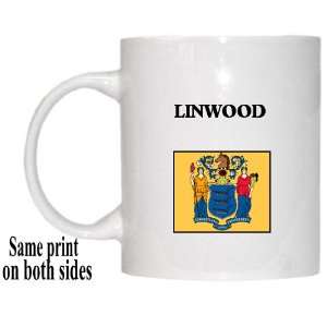    US State Flag   LINWOOD, New Jersey (NJ) Mug 