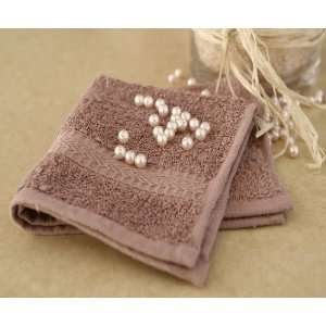    NEW 100% Egyptian Cotton UNIQUE PINK 12 WASHCLOTH