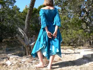 Gypsy Dress Layered With Sleeves Pirate Wench Renaissance 