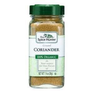  Spice Hunter, Ground Coriander Organic, 1.4 Ounce Jar 
