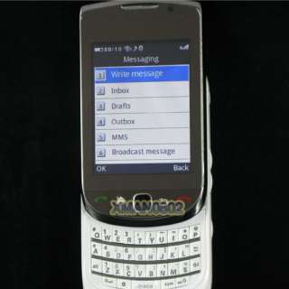 Unlocked Dual Sim Touch Screen WIFI TV T Mobile Keyboard Cell Phone 