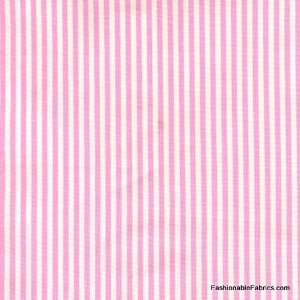  Ice Cream You Scream Pink Stripe by Timeless Treasures 