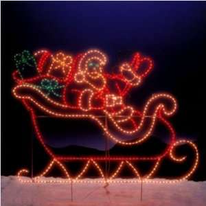  Holiday Lighting Specialists 6636 Santas Animated Sleigh 