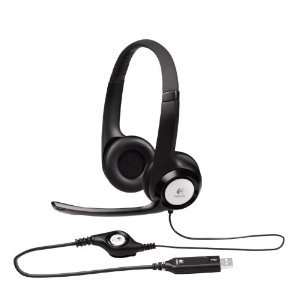 Logitech H390 ClearChat Comfort/USB Headset (Black) 097855046871 