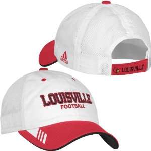  adidas Louisville Cardinals Coachs Mesh Back Slouch Hat 