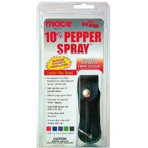  Mace Pepper Spray Leatherette Holster   Black Sports 