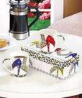 SET OF 2 GIFT BOXED LEOPARD PRINT SHOE ZAPATOS LOVER CERAMIC MUGS