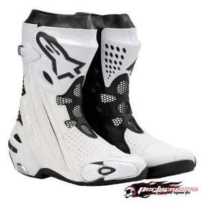 Alpinestars Supertech R Boots , Color White/Black, Size 43 222008 21 