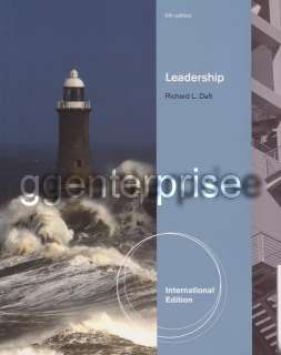 The Leadership Experience 5th Edition Richard L Daft 5E  