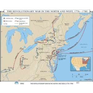 Universal Map 762549467 no.013 The Revolutionary War In 