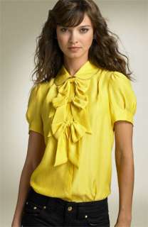 Juicy Couture Bow Placket Blouse  