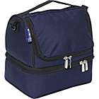 Whale Blue Double Decker Lunch Bag