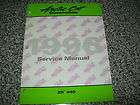 1996 arctic cat zr 440 service manual  