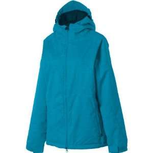 686 Allure Jacket   Womens Turquoise, S  Sports 