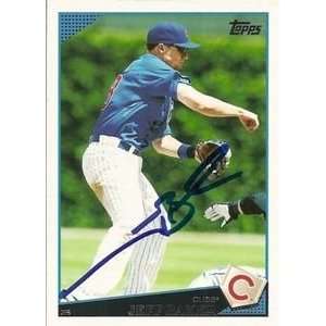 Jeff Baker Signed Chicago Cubs 2009 Topps Update Card