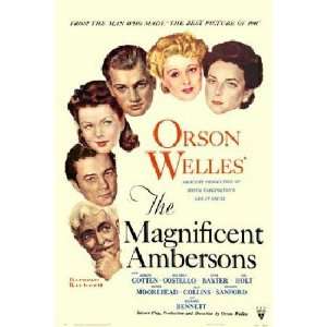  Magnificent Ambersons, The   Movie Poster