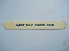 Pabst Blue Ribbon Beer Foam Scraper Milwaukee WI PBR