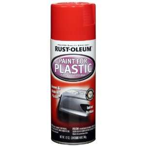    Oleum Automotive 248651 12 Ounce Paint For Plastic Spray, Gloss Red