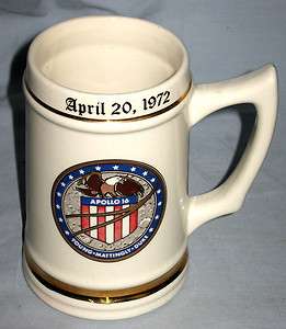 Apollo 16 Mug   April 20, 1972  
