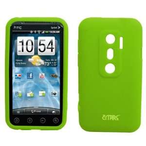  EMPIRE Neon Green Silicone Skin Case Cover for Sprint HTC 