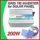 200Watt Grid Tie Power Inverter For Solar Panel Generator 110V/220V 