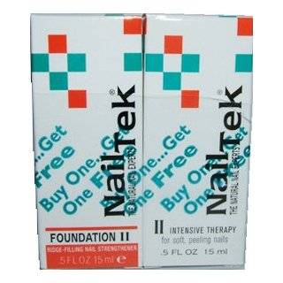 Nail Tek Intensitive Therapy II With Free Foundation II (Size.5x2)