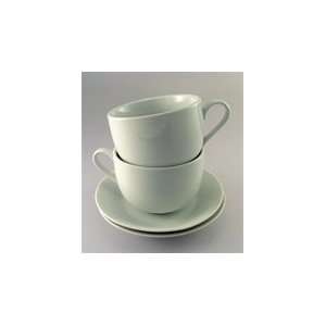  Cafe au Lait 13 oz. Cup and Saucer Set of Two Kitchen 
