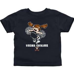   Cavaliers Infant Cheer Squad T Shirt   Navy Blue