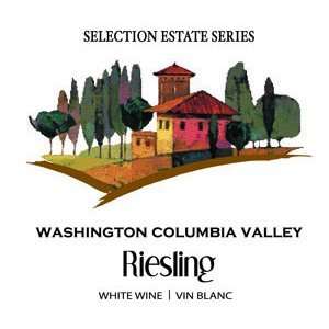  Wine Labels   Washington Columbia Valley Riesling 