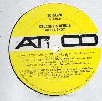 Delaney & Bonnie & Friends Motel Shot LP VG++/NM Canada Atco 33 358 