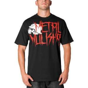  MSR Derial Metal Mulisha T Shirt , Color Black/Red, Size 