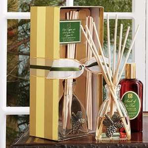  The Smell of the Tree Reed Diffuser Set with Pinecone 