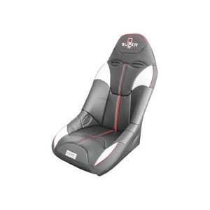  Beard Seats Super TZ Seat   Black/Red Piping 48223 
