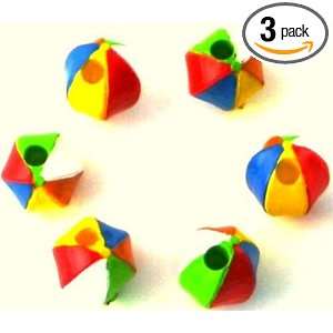  Beachballs Party Candleholders, 6 Count Box (Pack of 3 