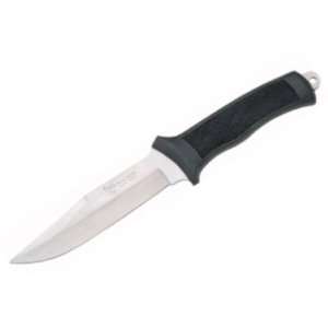 Hen & Rooster Knives 5010 Fixed Blade Bowie Knife with Black Rubber 